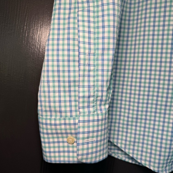 Peter Millar Crown Sport Men’s Performance Twill Sport Shirt Size L - Picture 4 of 10